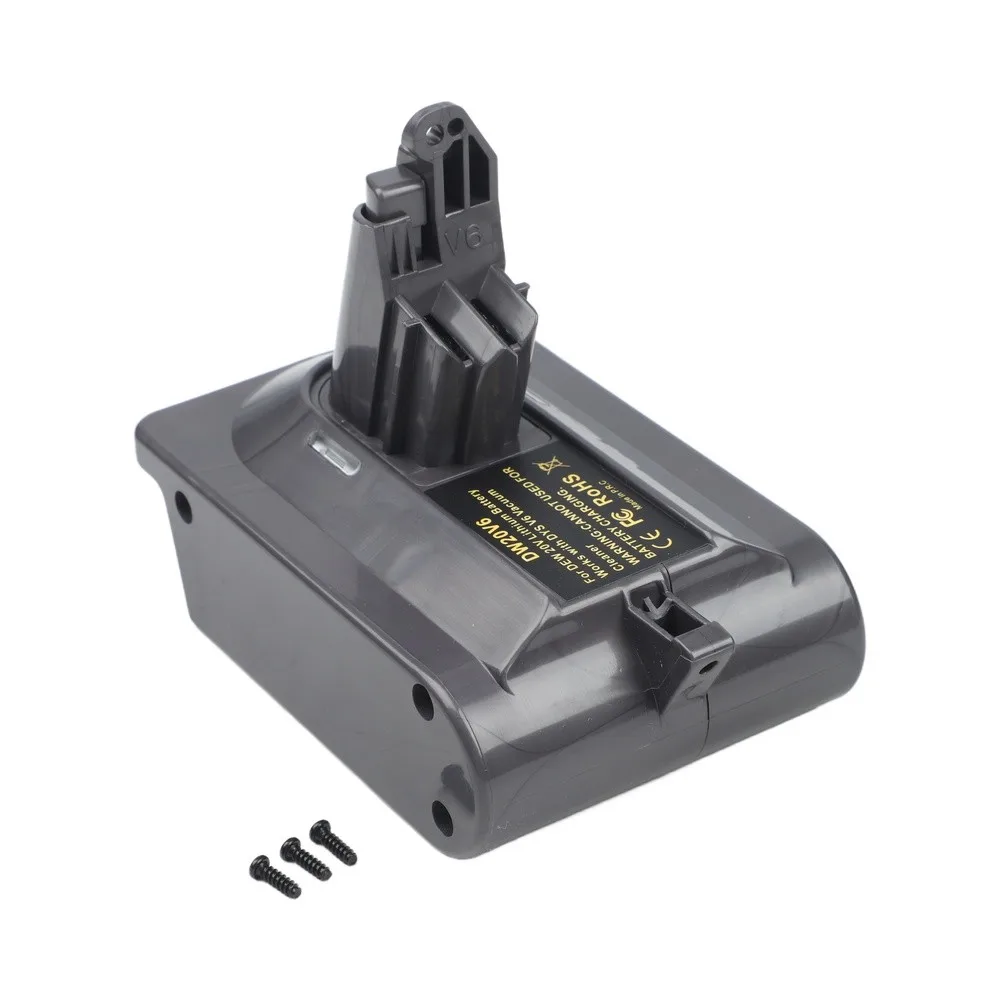 Boost Your Vacuum Cleaner's Run Time with 6Ah Replacement Battery for V6V7V8 Animal DC58 DC59 DC62 SV03 SV05 SV06