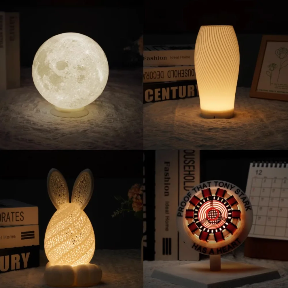 Tuozhu printer parts Bambu Lab same LED night light creative model treasure house desk lamp assembly