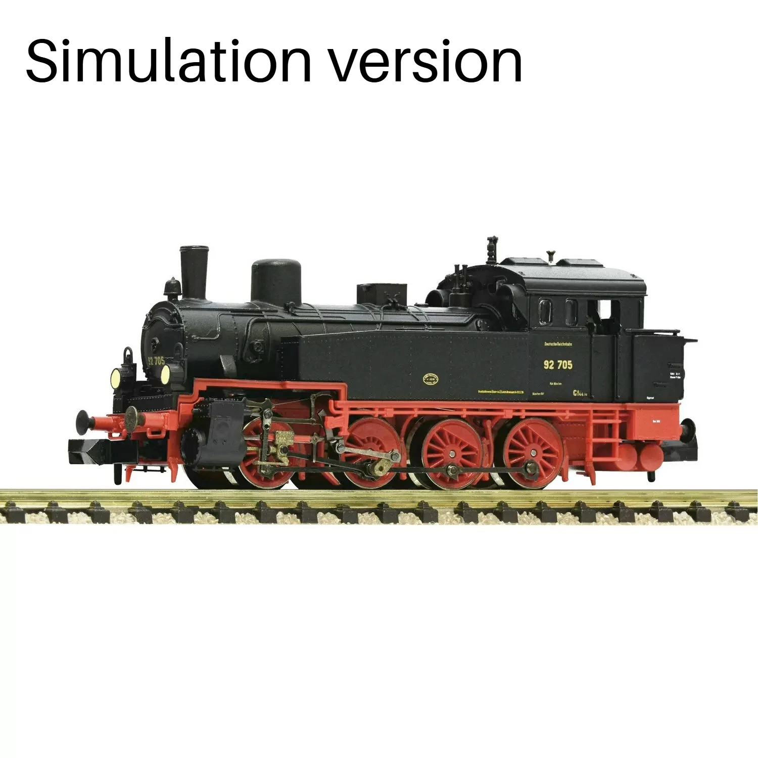 N-type 1/160 BR92 stoomlocomotief modeltrein 7160014/7170014 DC analoge/DCC digitale geluidseffecten speelgoedtrein, cadeau voor volwassenen