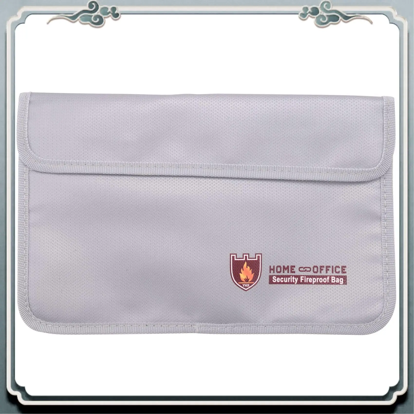 

Premium Fireproof Document Bag,Waterproof And Fireproof Money Bag With Zipper,Fireproof Safe Storage Pouch For Passport Ect.