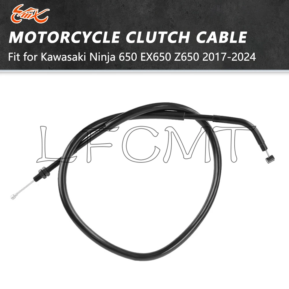 

Подходит для Kawasaki Z650 NINJA 650 EX650 Z 650 2017-2024, кабель сцепления мотоцикла, провод 54011-0623, 54011-0617