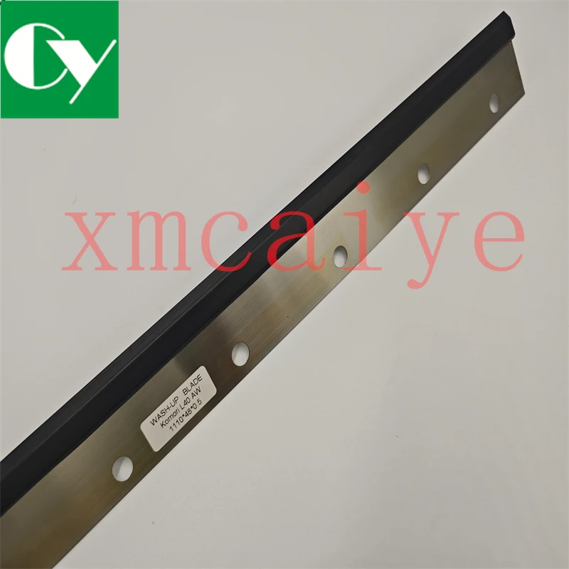 Free Shipping High Quality 5 Pcs Wash up Blade 1110*48mm 15 Holes For Komori Lithrone L440 Offset Printing Machine Parts