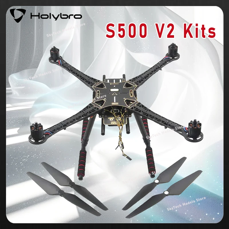 

Holybro S500 V2 ARF/ Frame Kit With BLHeli S ESC 20A, 2216, 920KV Motor Wheelbase 480mm Compatible with Pixhawk6C, Pix32 V6