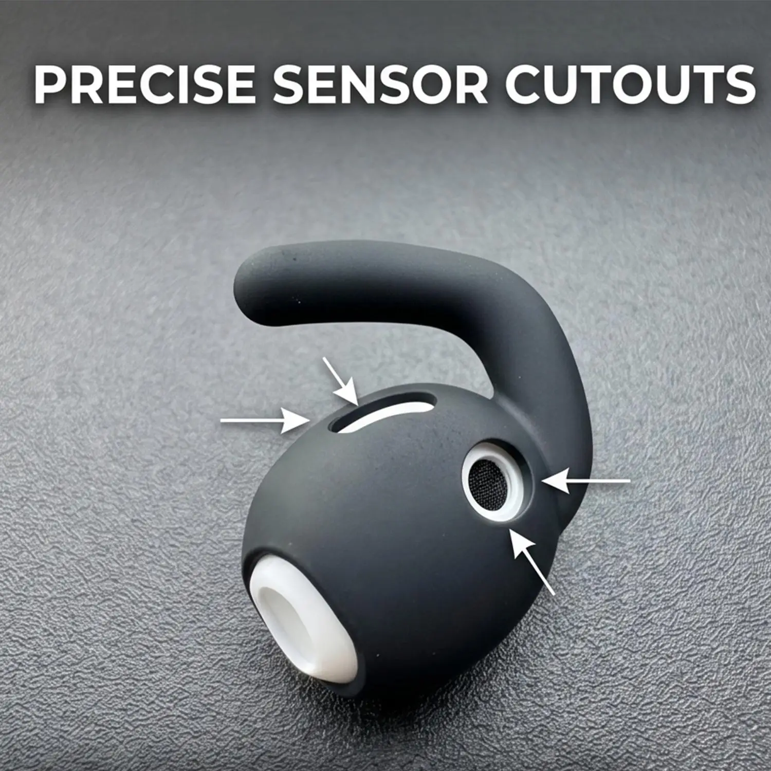 for Galaxy Buds 4 3 Anti-Slip Ear Hooks Wingtip Replacement Silicone Wings Sport Earhooks Wing Tips for Samsung Galaxy Buds 4 3