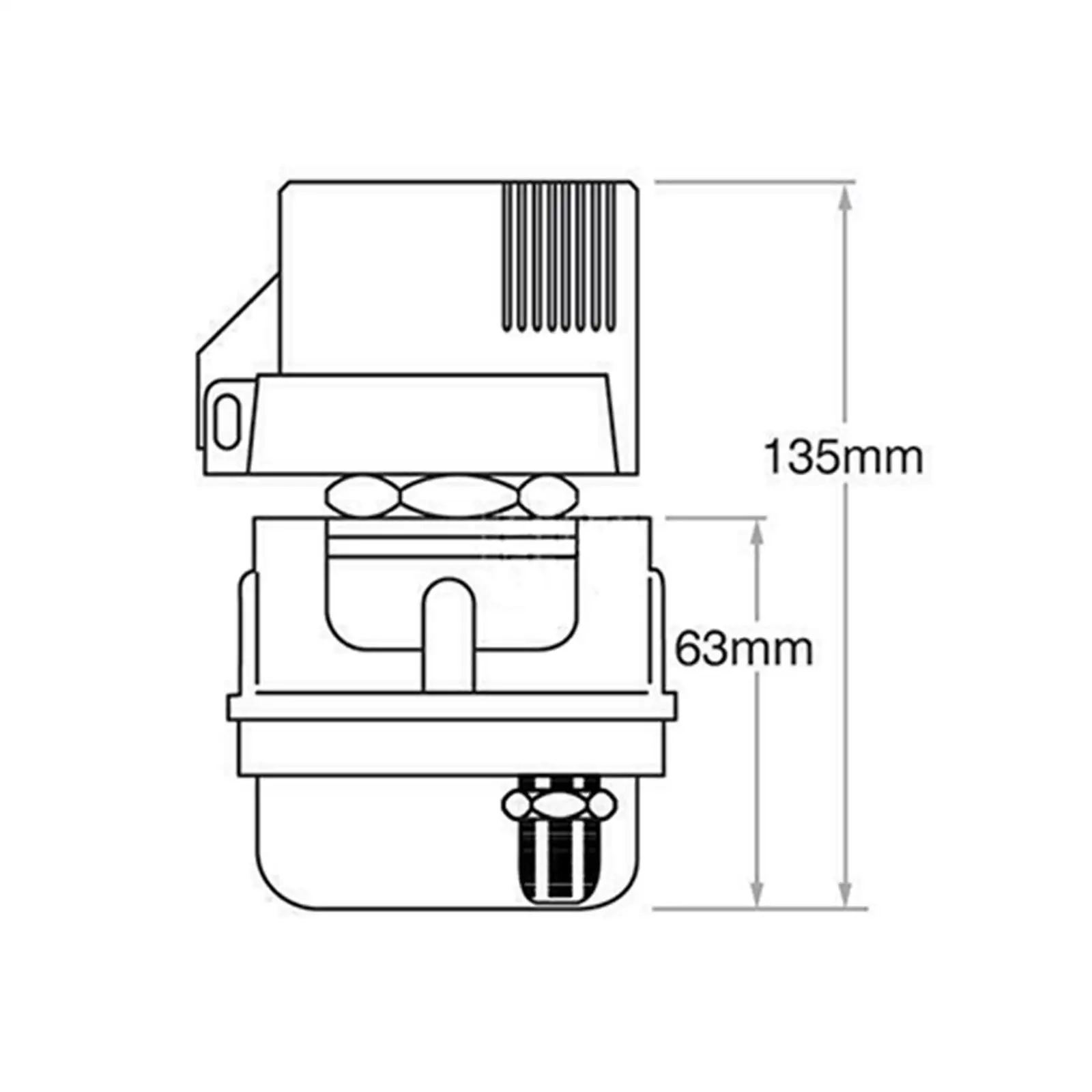 

75920 300 Disconnect Switch Black/Red Waterproof Built-in Locking Easy to Install Replaces Premium for Marine Boat