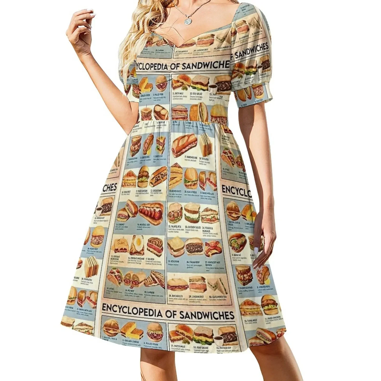 

All the Sandwiches! Sleeveless Dress chic and elegant woman dress ladies dresses for women 2024 summer outfits for women 2024