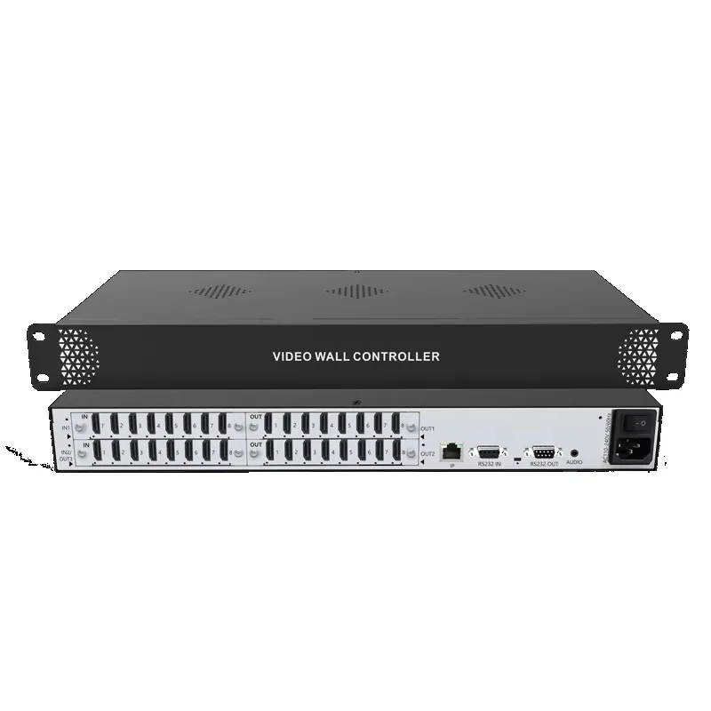 

Professional Audio Video 16 in 16 out 4k Professional Audio, Video Processor 16x16 Channel Audio Mixer