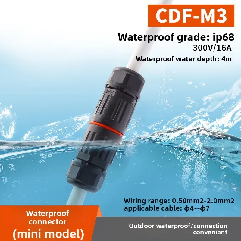 IP68 Screw-Free Min…