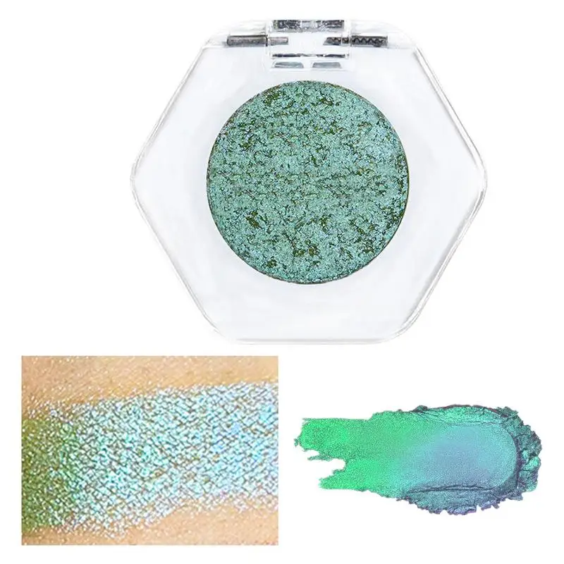 Prachtige Glitter Oogschaduw Diamant Shimmer Body Face Art Make-Up Blijvende Glinsterende Oogschaduw Make-Up Palet Oogpigmenten