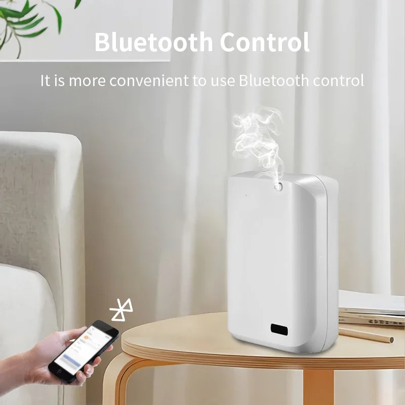 Ароматический диффузор NAMSTE 400 м³ умный диффузор с управлением через Bluetooth, ароматическая машина с подарочным образцом масла