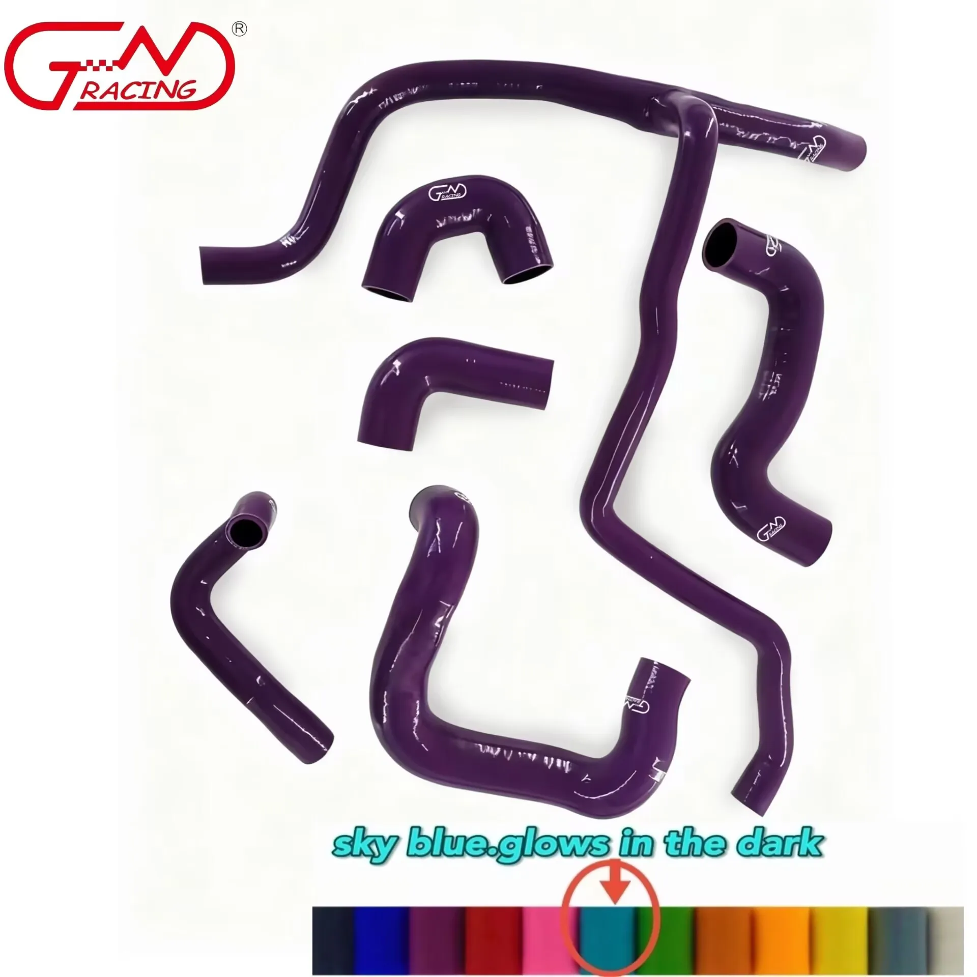 Fit BMW E30 320i 325i 325ix M20 1988-1993 Silicone Radiator Heater Hose Kit