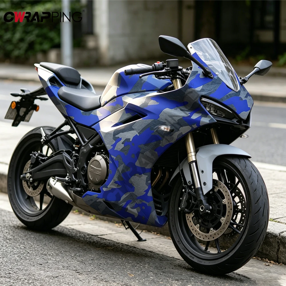 Película Adesiva para Envelopamento de Carros, Capa Impermeável para Capacete de Moto DIY, Adesivo de Folha com Liberação de Ar para Decalques e Gráfi