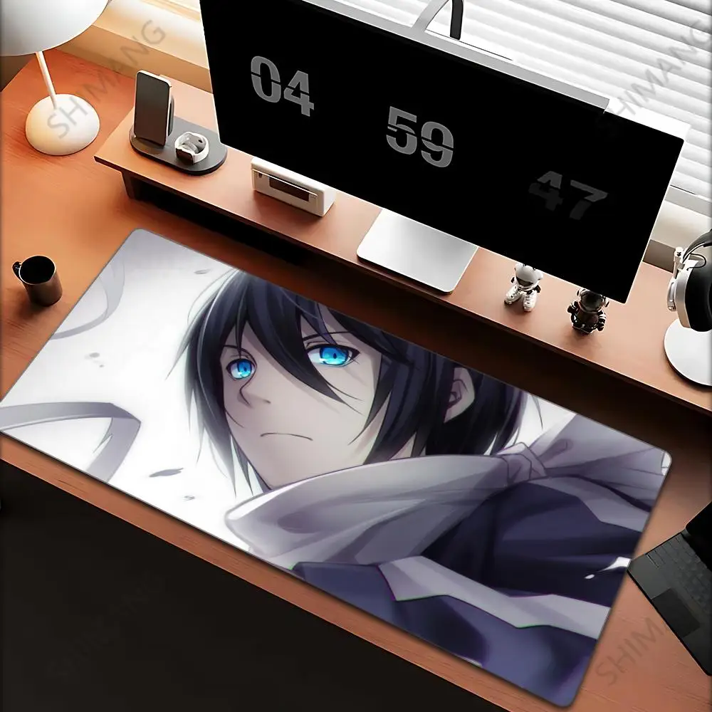 

Noragami Night Fight Animation Beautiful patternsOffice Computer Desk Mat Table Big Mouse Pad Laptop Cushion Nonslip Decor