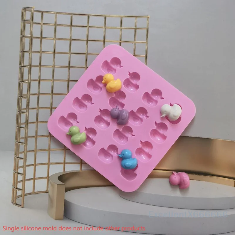 

Duck Silicone Soft Candy Chocolate Candy Mold Biscuit Cake Soap Craft Baking Mold Decorative Pastry DIY Tool