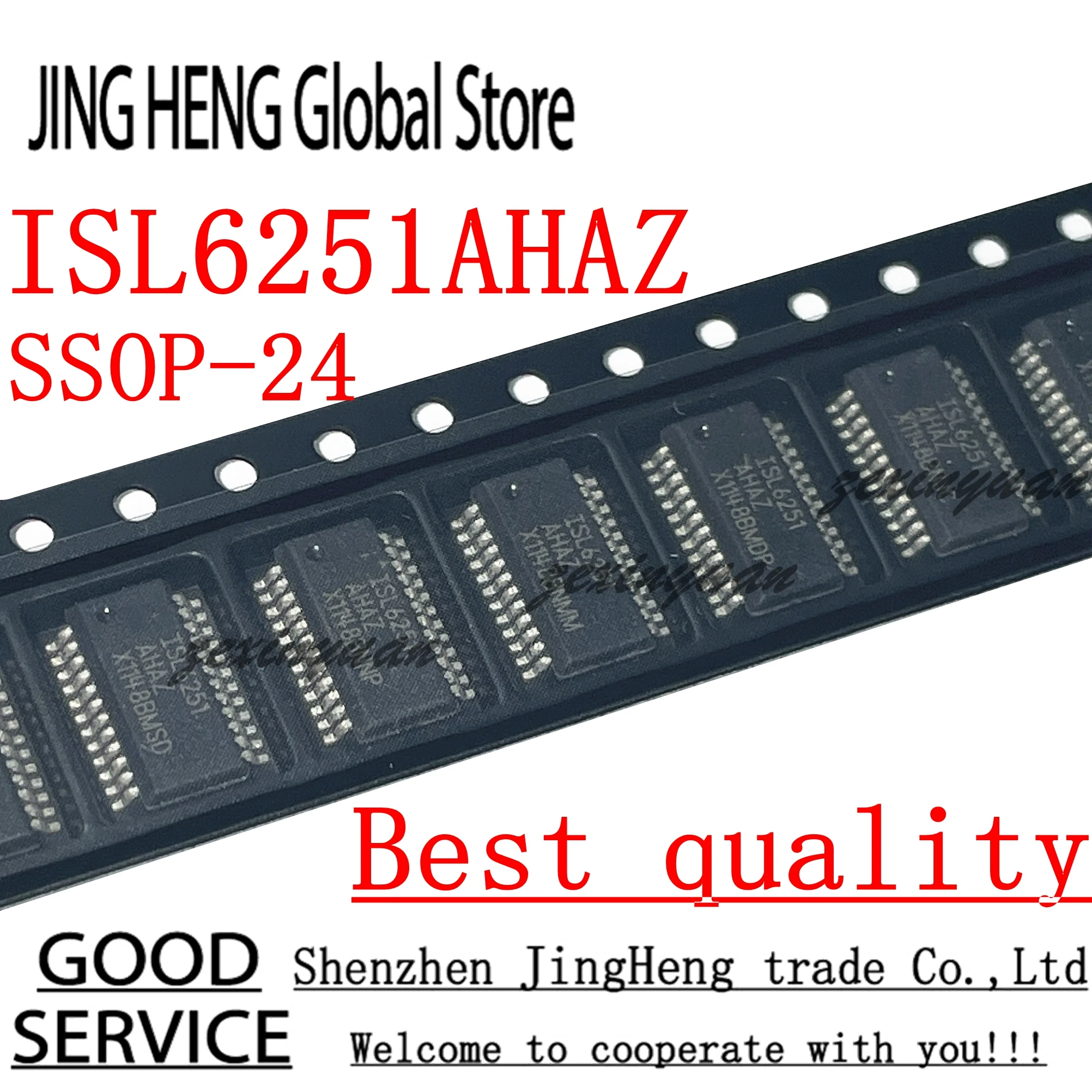 10PCS/LOT ISL6251AHAZ ISL6251 AHAZ SSOP-24 Battery charging controller chip