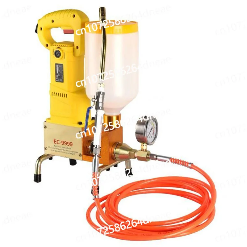 

Epoxy/Polyurethane Foam Grouting Liquid Leakage ToolS EC9999 High Pressure Waterproof Grouting Machine 1100W Injection Pump