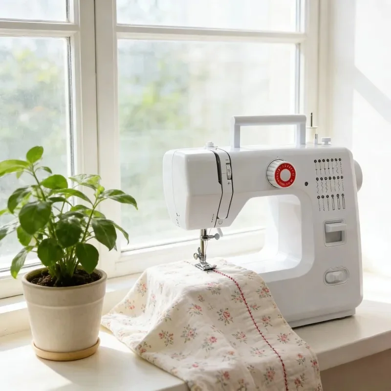 Household electric sewing machine for energy-saving sewing multifunction, 20 kinds of stitches, sewing machine.
