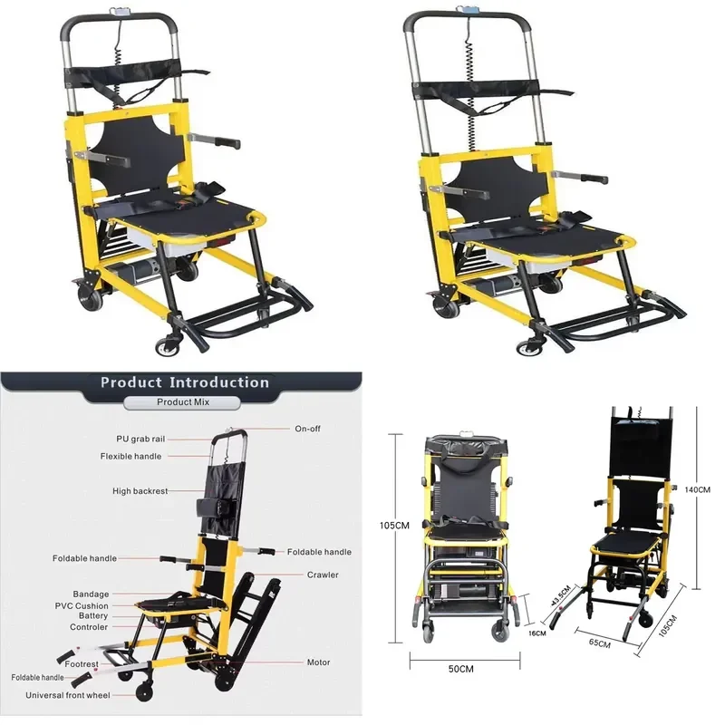 

Hot Selling Electric Stair Climbing Trolley for Universal Use