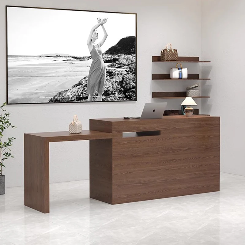 

Small Beauty Salon Reception Desks Aesthetic Shop Front Reception Counter Business Mostrador Recepcion Para Negocio Furniture