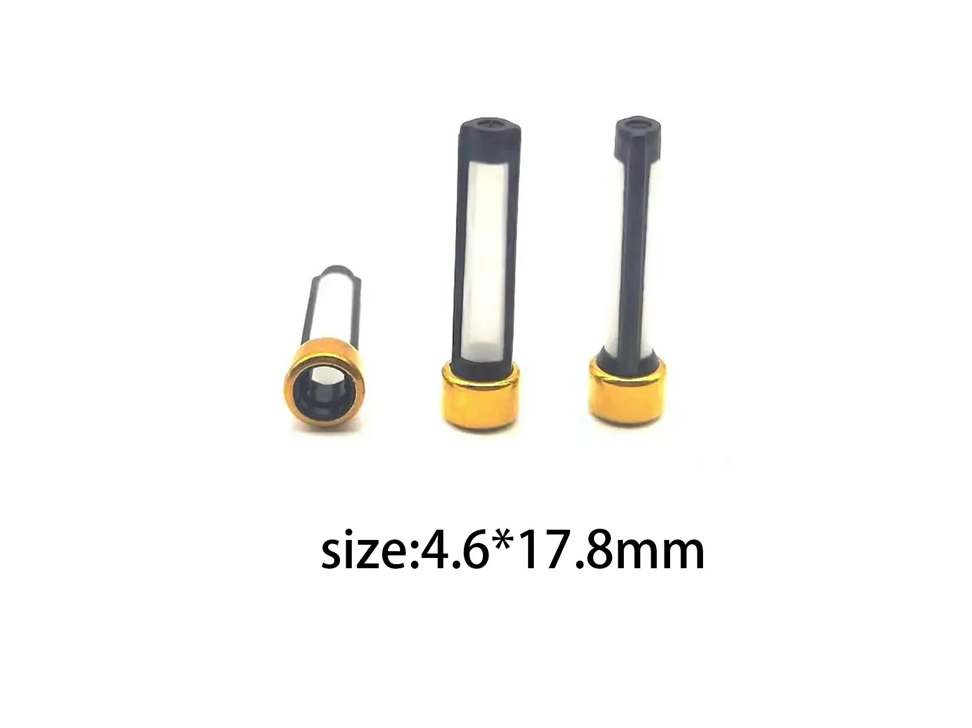 

10 шт., микрокорзина для топливной форсунки, фильтр высшего качества, комплекты для ремонта форсунок, размер: 4,6x17,8 мм VD-FL-11032