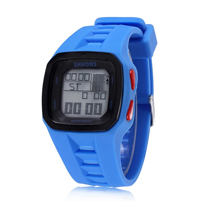 

CE81 Модные мужские часы Tide Pattern LED Digital Night Light Электронные часы Многофункциональные часы Подарочные часы для мужчин