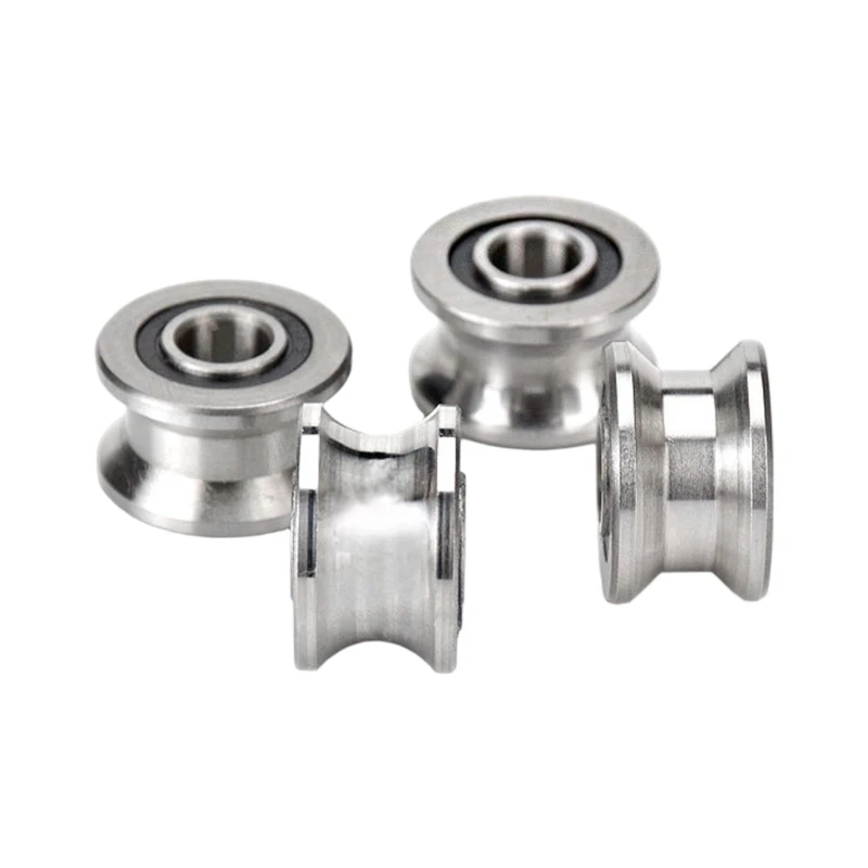 

High Load Bearing Steel Pulley Set Of 4 For Factory Equipment And DIY Projects