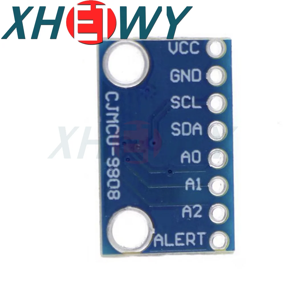 Sensor de temperatura de alta precisão MCP9808, IIC, I2C, Breakout Board Module, tensão lógica para Ardunio CJMCU-9808, 2.7V-5V