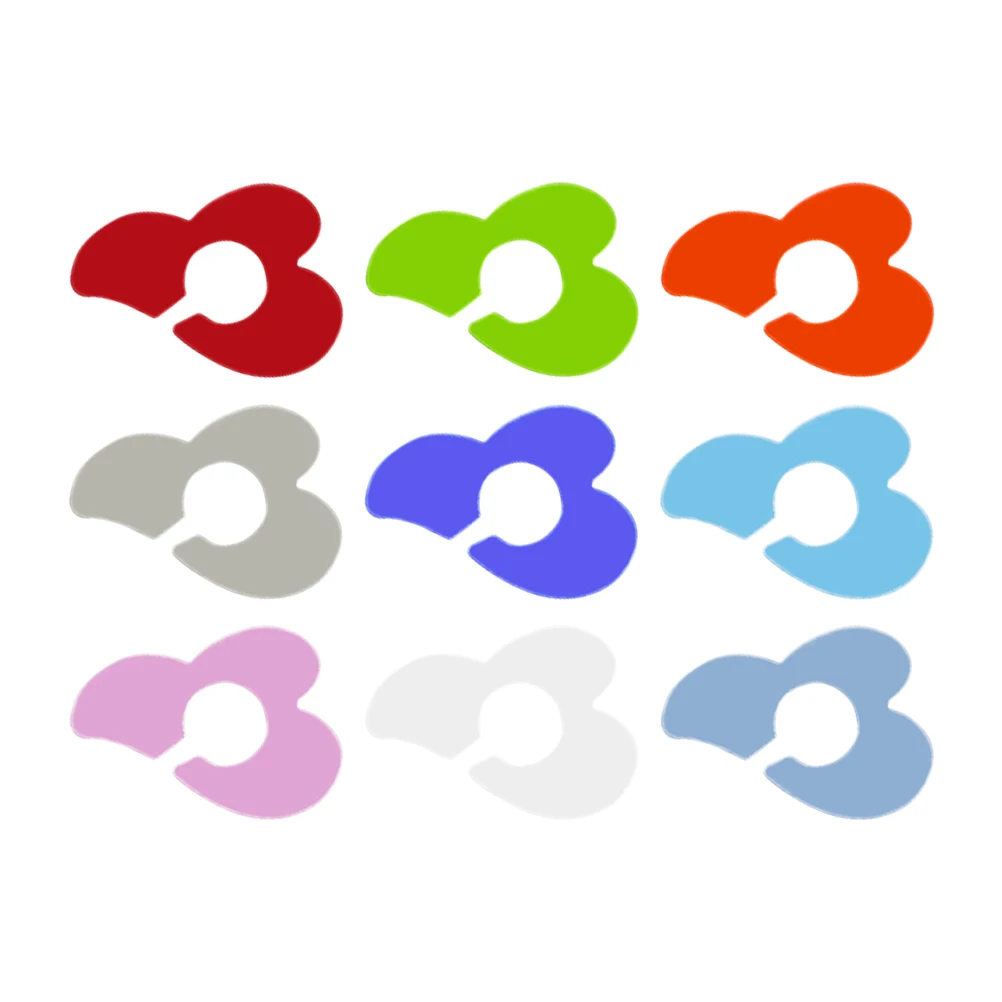 

24pcs Wine Glass Charms Silicone Cup Identifiers Cloud Shape Markers Party Glass Tags Kitchen Bar Accessories