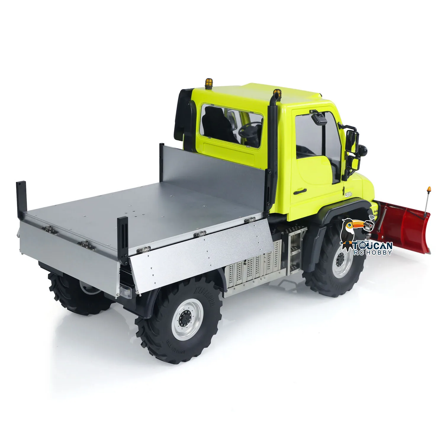 

1/10 U423 4X4 Гидравлический RC Гусеничный автомобиль с дистанционным управлением Внедорожный самосвал Снежное лезвие