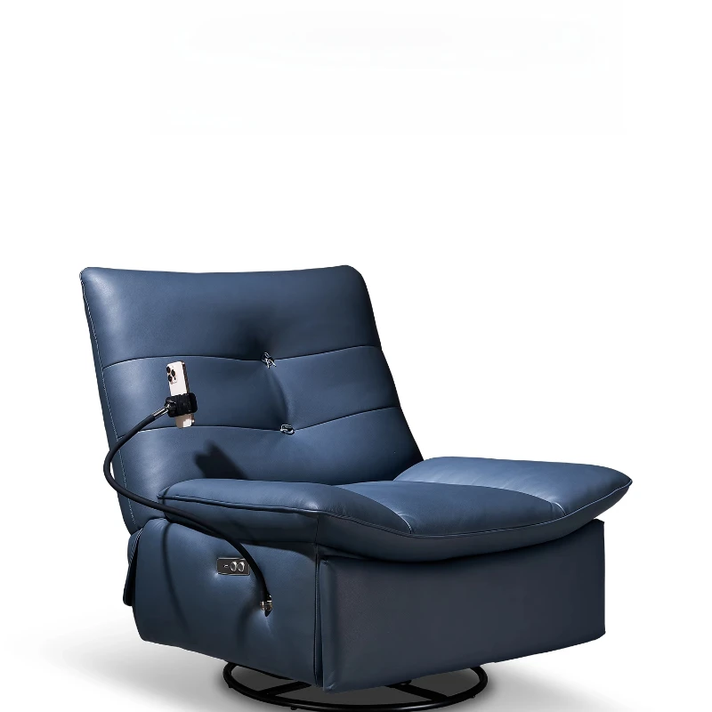 

Italian light luxury electric multi-functional sofa chair living room lazy leisure rocking chair reclining chair