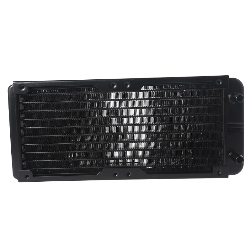 Multi-Port G1/4 Thread Aluminum Radiator 240mm For Computer Water Cooling System