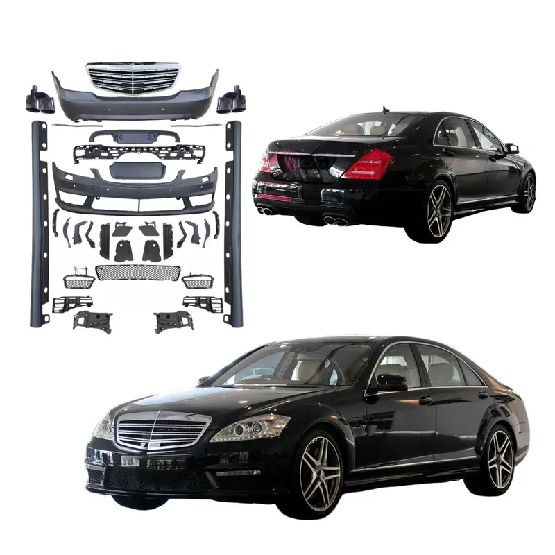 

Factory Price 2005-2013 S-class W221 Facelift to S65 Style BodyKit High Quality Bumper Grille Accessories Exterior