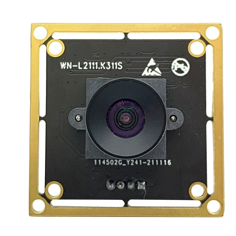 2MP HD 1080P OV2735 USB Camera Module FF 95° MJPEG, YUY2 Driver Free Plug-N-Play For Windows Android Linux Mac OSX