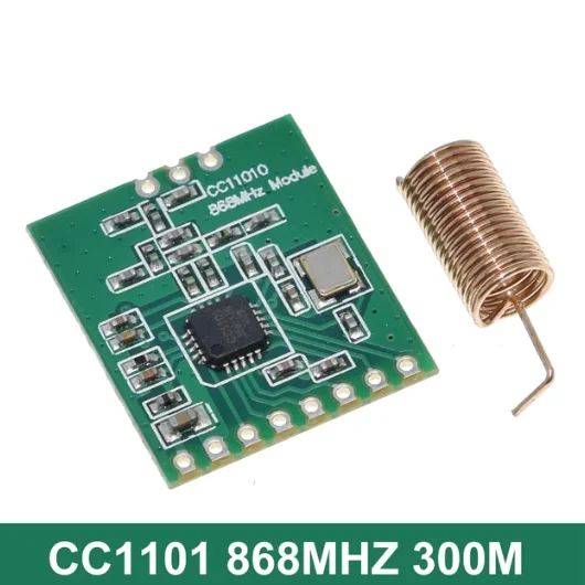 CC1101 10mW 433MHZ 868MHZ 300-1000M Long Distance with SMA Antenna Wireless Transceiver Module