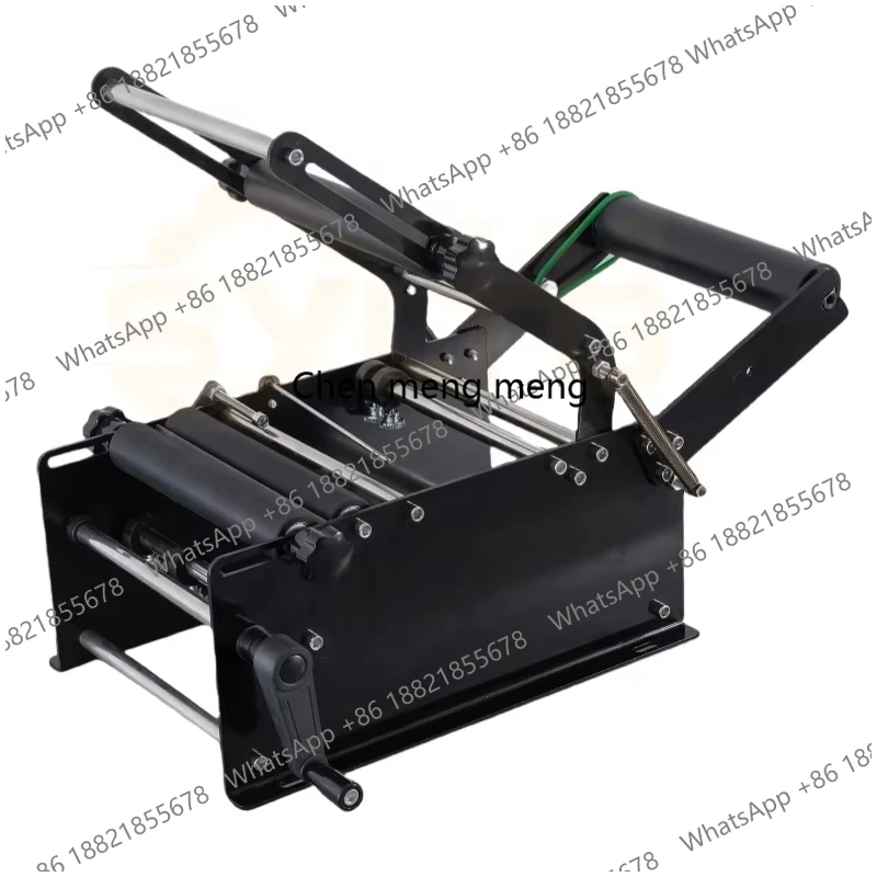 

Manual Round Plastic Water Bottle Glass Jar Small Vial Tin Can Tube Lip Balm Fragrance Oil Olive Labeling Machine Applicator