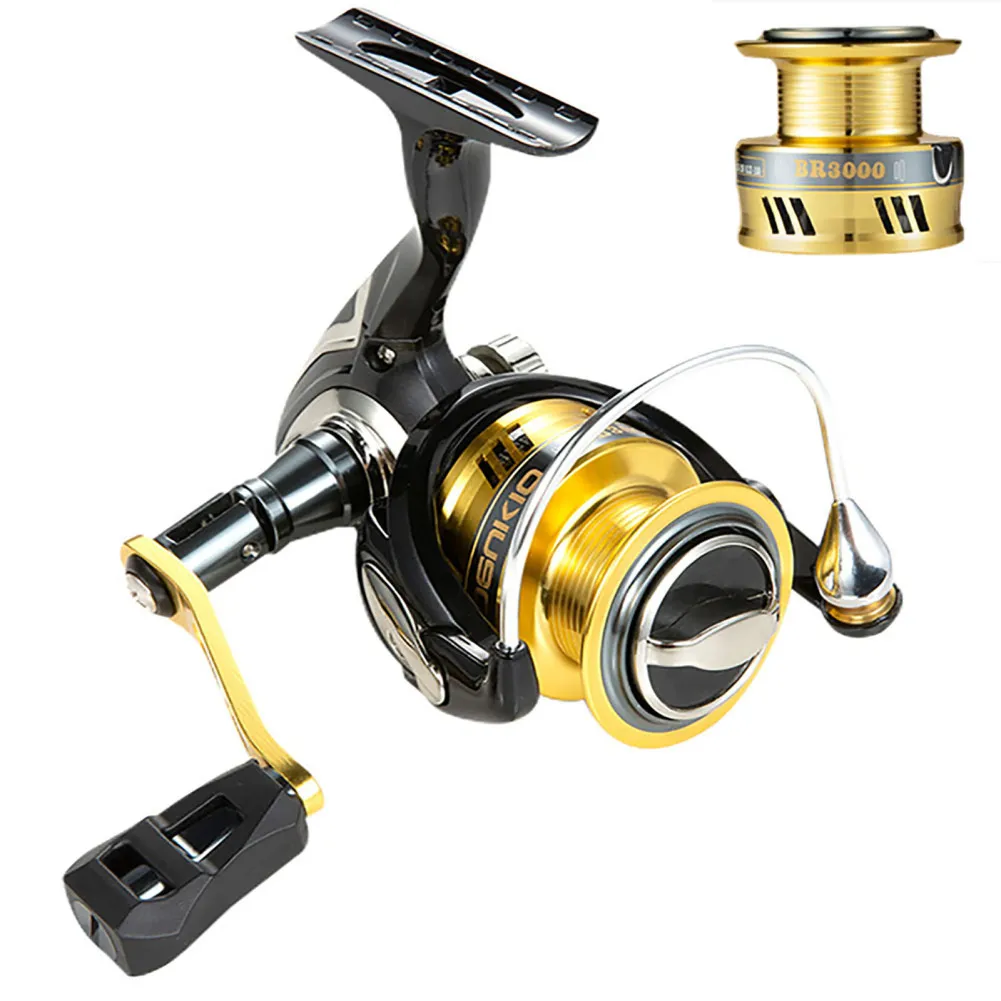 

Spinning Reel Gear Ratio 7.1:1 Max Drag 8kg Full Metal Long-casting Fishing Reel Fishing Tackle Accessories