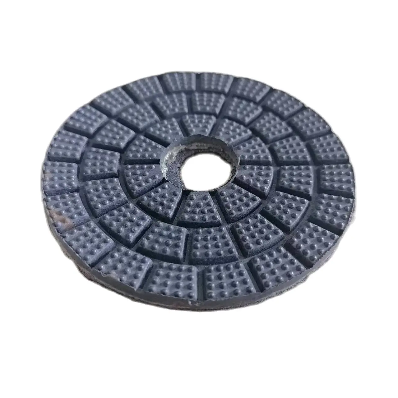 3“80mm Black Diamond Wet Buff Polishing Pad For Grinding Stone Marble Granite Abrasive Mirror Effect Particle Polishing Pads