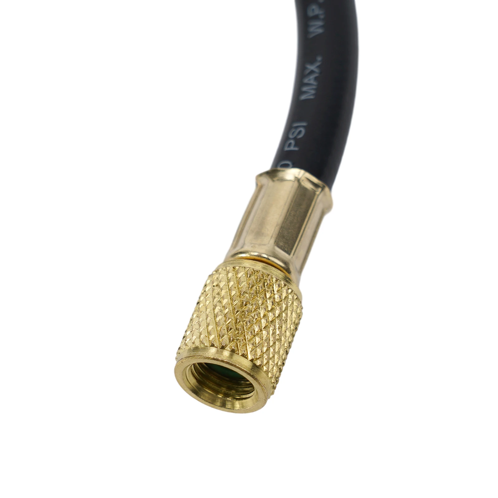 59inch AC 800PSI Refrigeration Charging Hose Guage HVAC 1/4 SAE R410a R134a With Low Loss Fittings Plumbing Brass Rubber