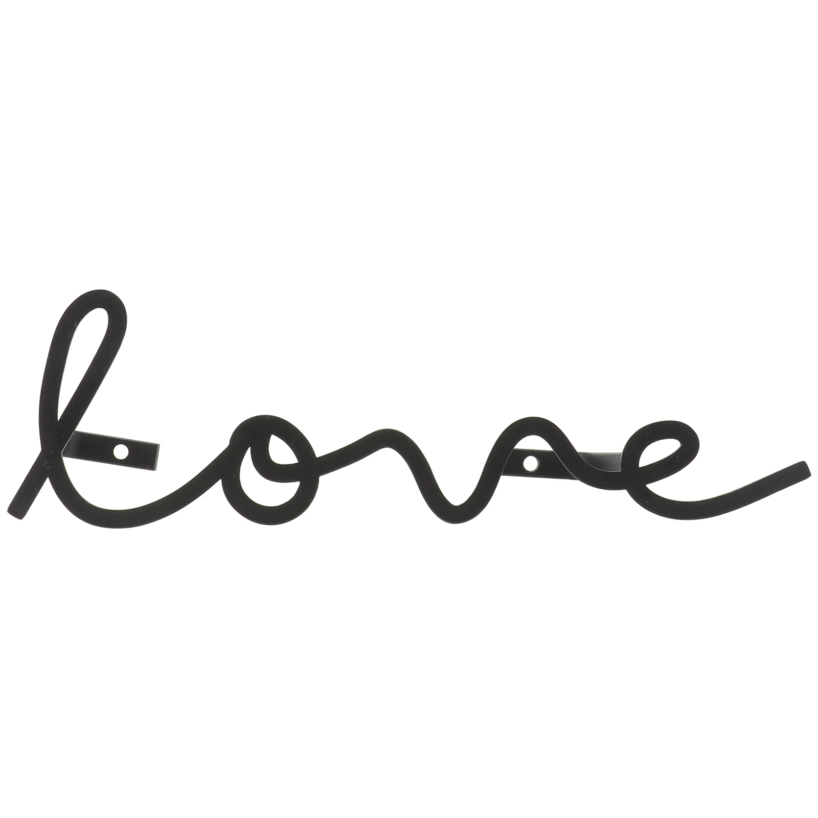 

1pc Letter Wall Decor Iron Art Decoration for Home High Quality Living Room Bedroom Kids Room Easy Maintenance Wall Word
