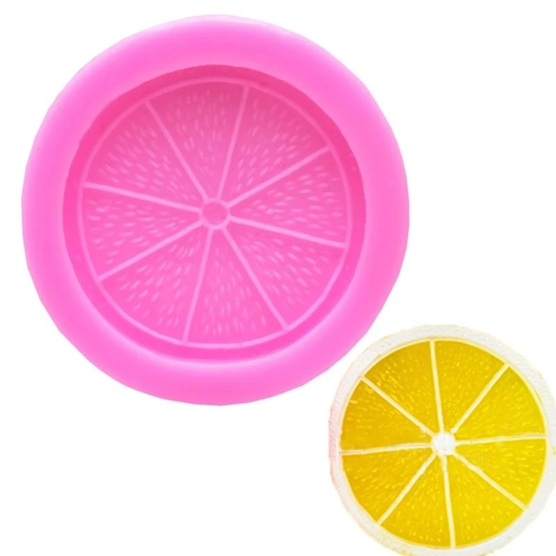 

Fruit Lemon Silicone Mold Fondant Candy Biscuit Molds DIY Cake Chocolate Decorating Tool Candy Sugarcraft Baking Supplies