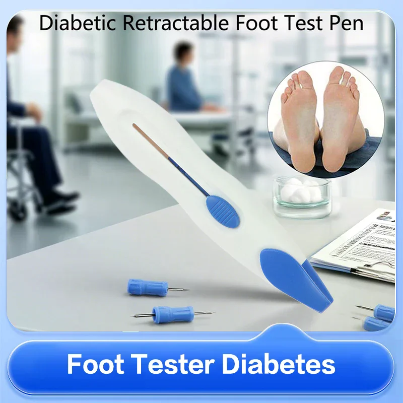 Medical Diabetic Monofilament Sensory Tester Foot Skin Contact Nerve Needle Pen Filament Endocrinological Diagnostic Tools