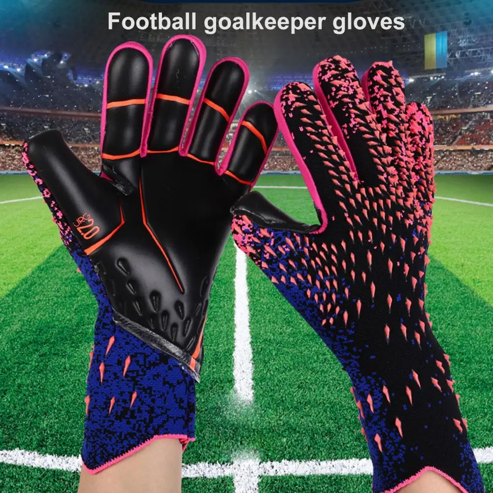 Football Goalkeeper Gloves Full Finger Soccer Goalie Gloves Thickened Football Adults Teenager Soccer Goalie Gloves