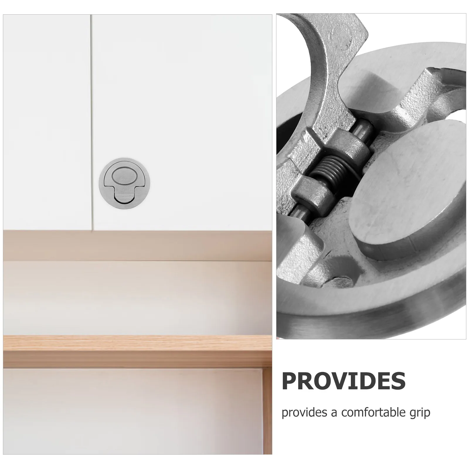 

Stainless Steel Flush Lift Ring Round Pull Handle Cabinet Recessed Marine Boat Deck Hatch Door Lifting Hardware Fittings