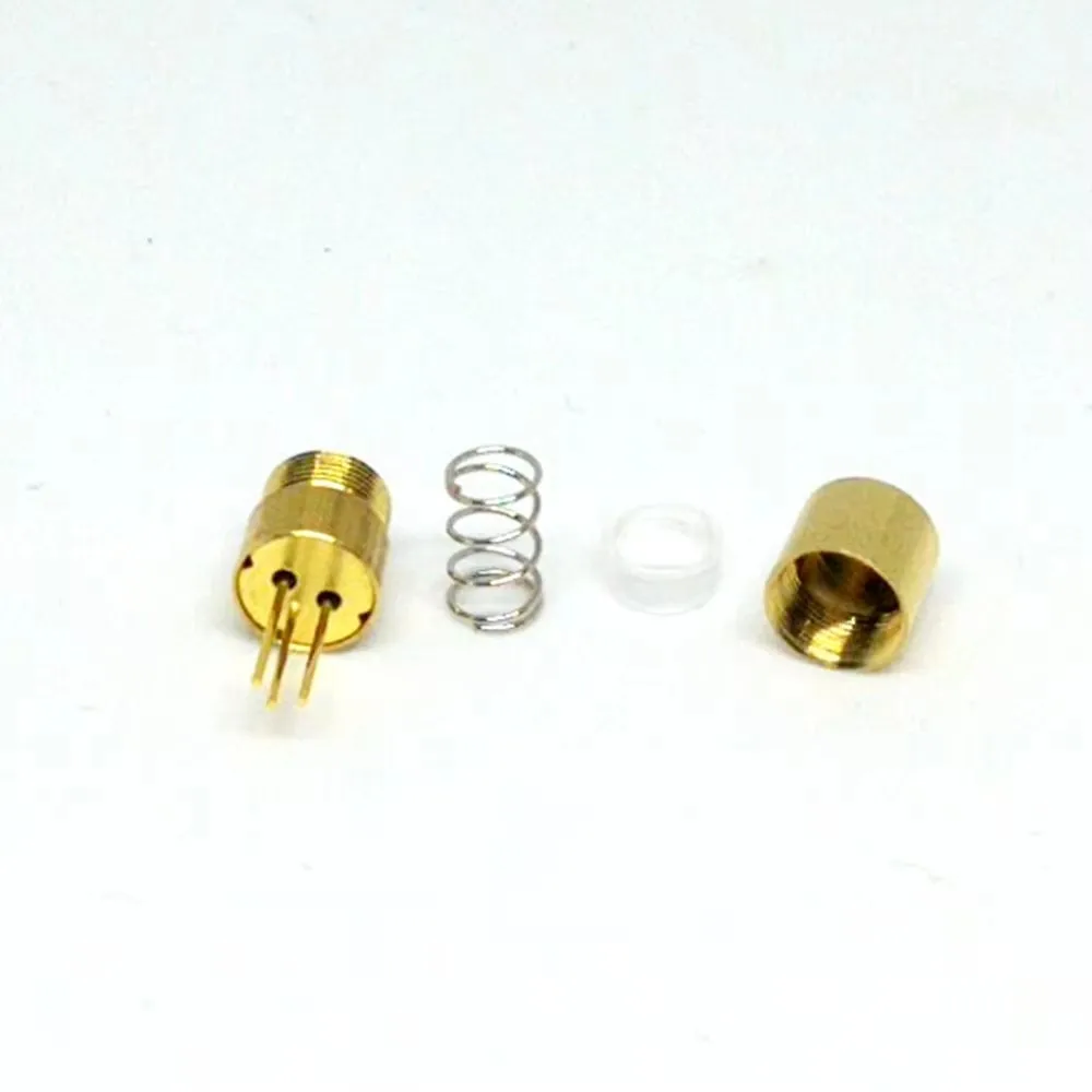 980nm 50mw Laser Diode w 6x10mm Brass Housing & 5mm Focus Lens Focusable Head DIY Laser Sensor Module