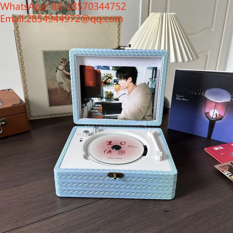 CD Player Disc Player Outdoor Portable Bluetooth Speaker Album Player
