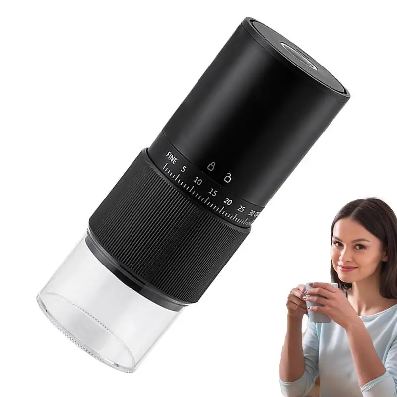 

Портативные кофемолки, регулируемая портативная дорожная кофемашина, шумопоглощающая кофемолка для кухни, кофемолка