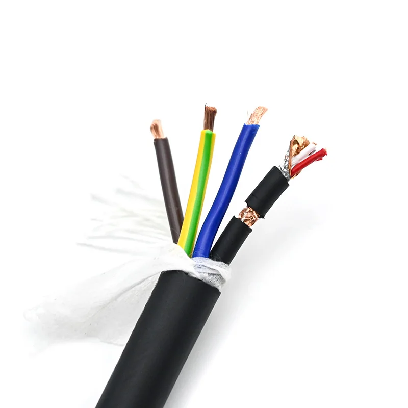 Bulk Cable Powercon DMX XLR Combo Wire 3 Core 1.5mm 2.5mm Audio Lighting Power Data Cable for Stage Mobile Moving Head Speaker