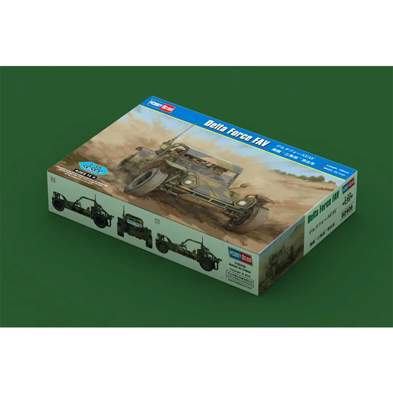 

HobbyBoss масштаб 1/35, модель военной пластиковой сборки Delta Force FAV # 82406
