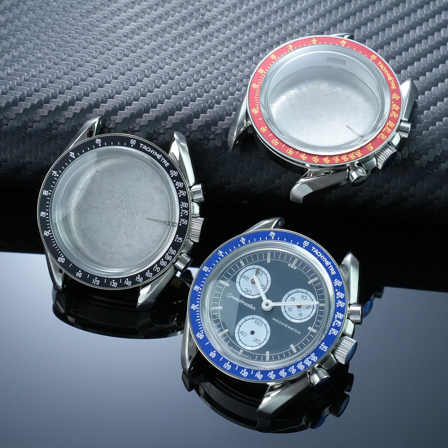 ステンレススチール製腕時計ケースカバー:スウォッチ×オメガ - Omega Watch Speedmaster のレビューと価格