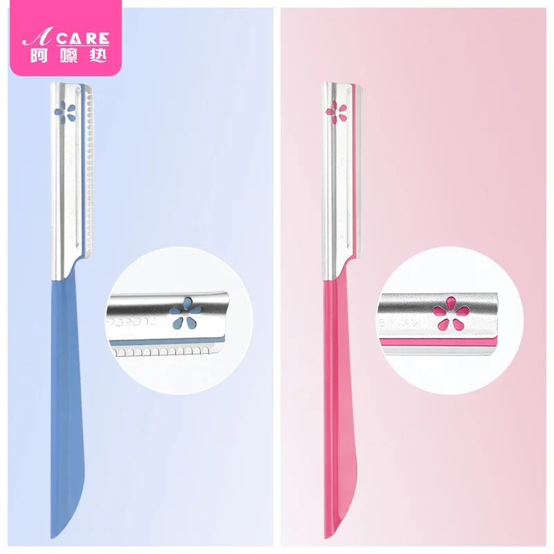 眉毛トリマー F1P39 - 初心者向けの使いやすい/安全な眉毛スクレーパートリマー、保護メイクアップアーティストによる眉毛剃り用